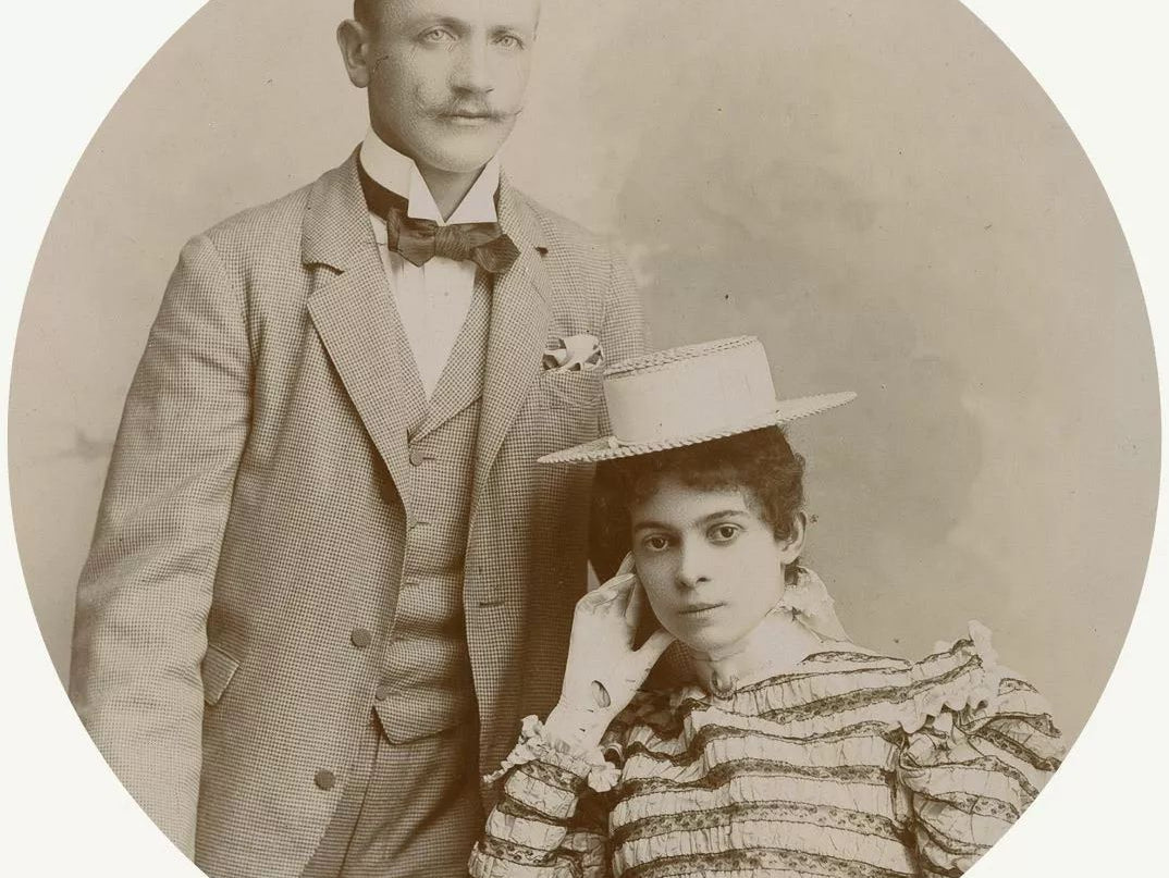 une famille de plumes très historique. Vers 1900,