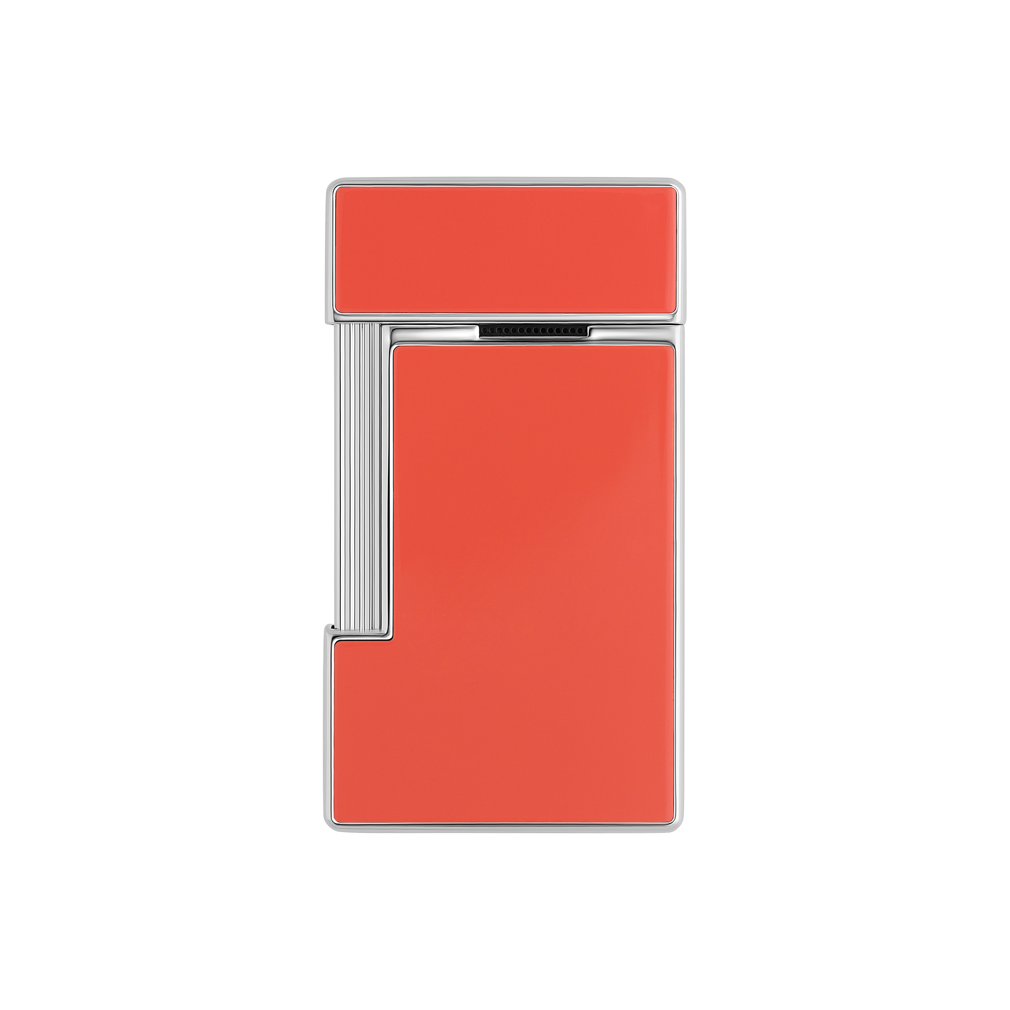 S.T. Dupont Briquet Slimmy Laque Corail Et Chrome - S.T.Dupont - vue 3