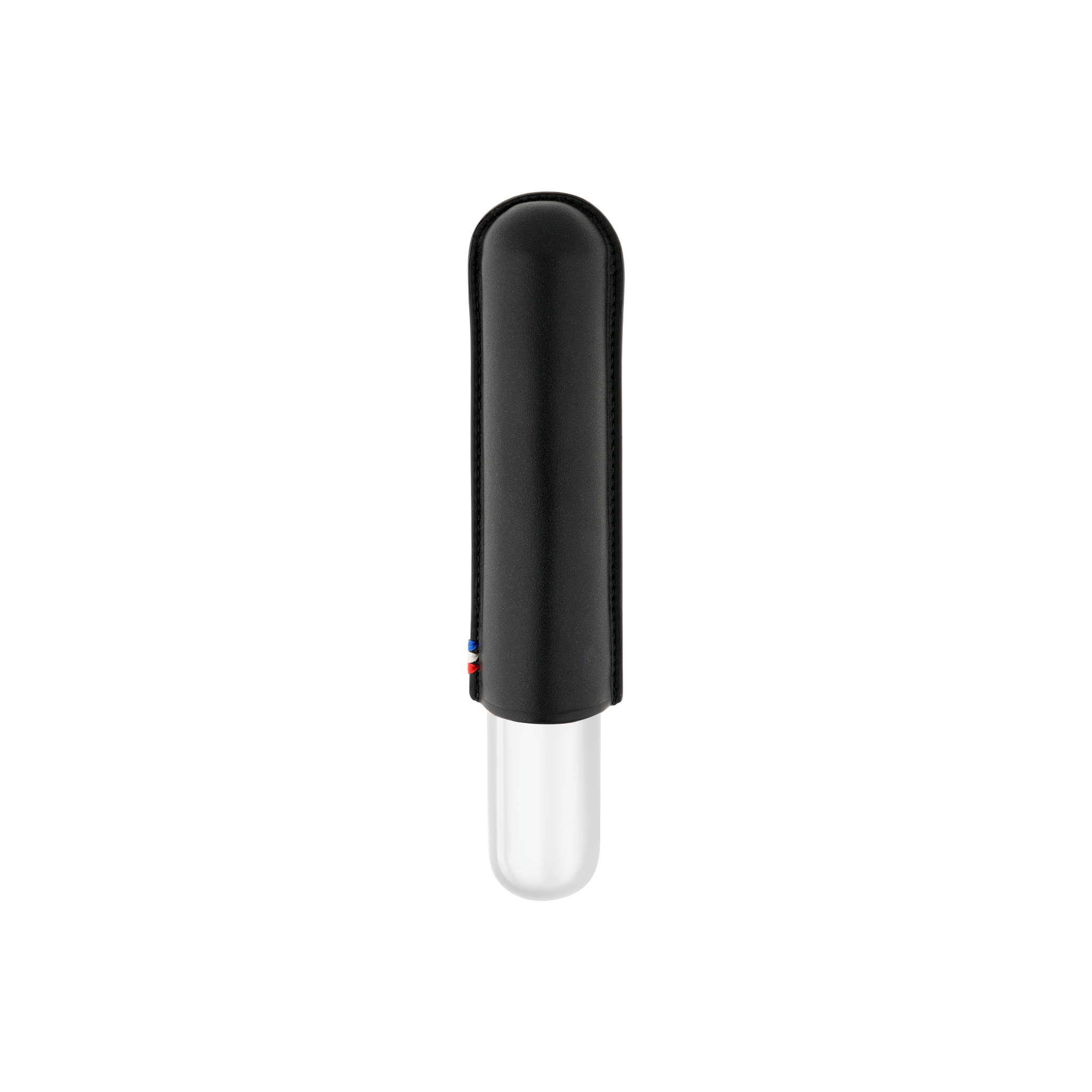 S.T. Dupont Etui Simple Cigare Noir Graine Chrome - S.T.Dupont - vue 2