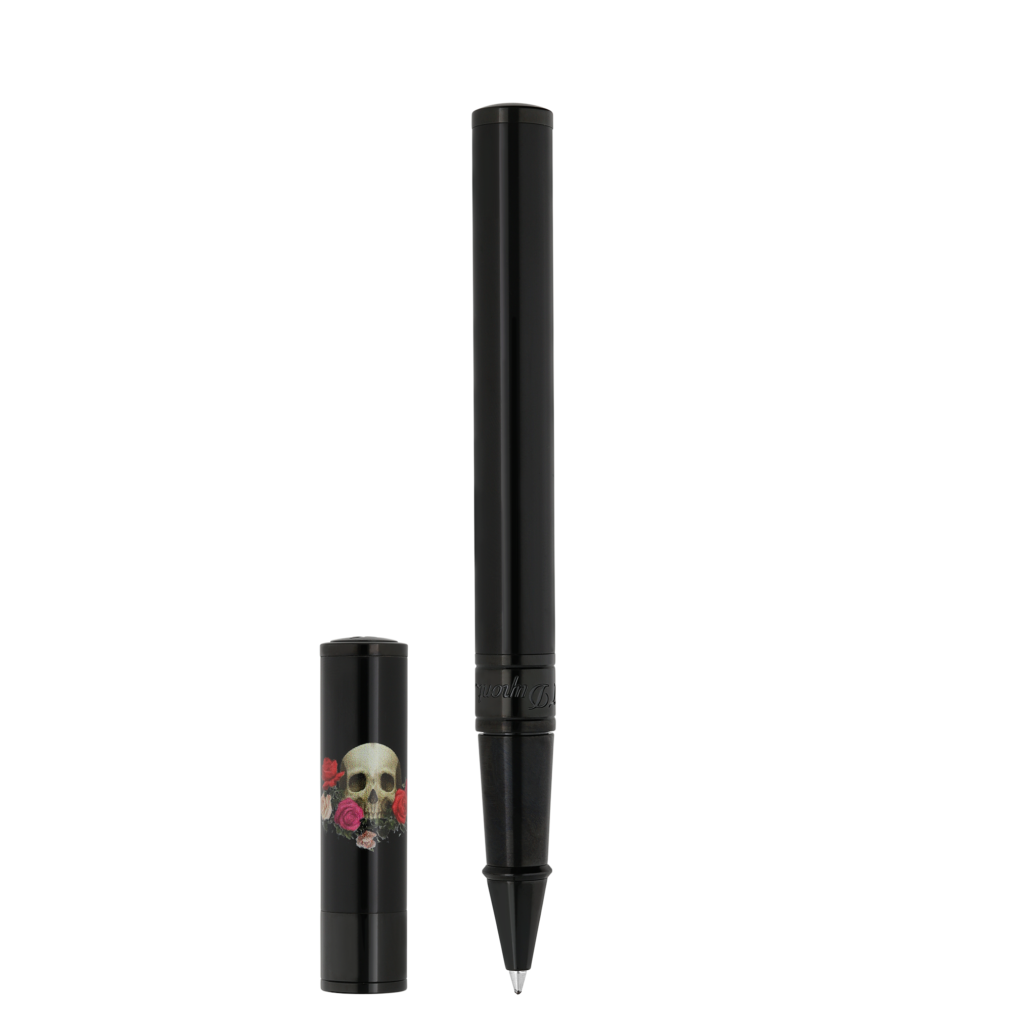 S.T. Dupont D-Initial Rollerball Black Memento Mori - S.T.Dupont - vue 3