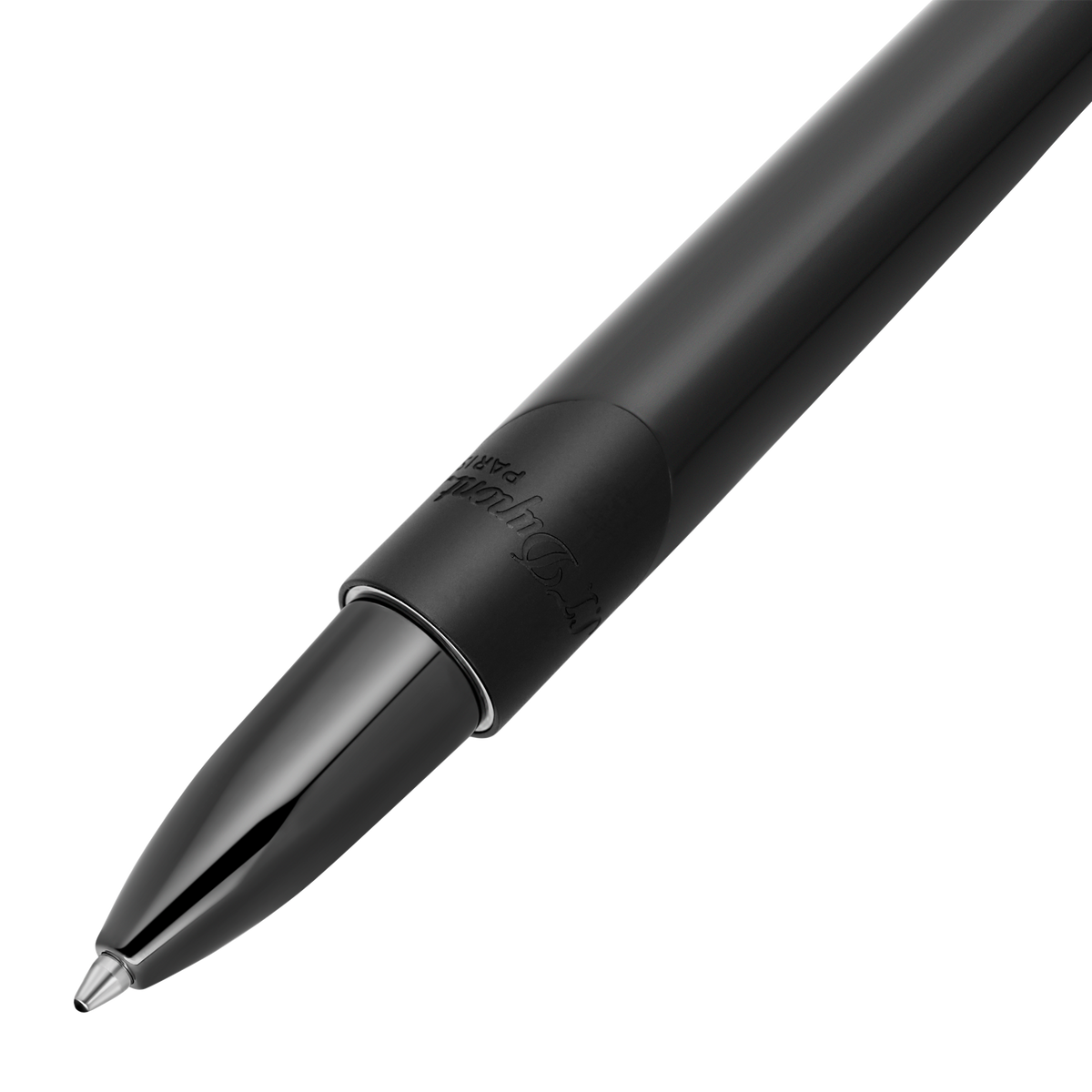 Stylo Roller Defi Millenium Laque Noire Brillante Et Noir Mat - S.T.Dupont - vue 2