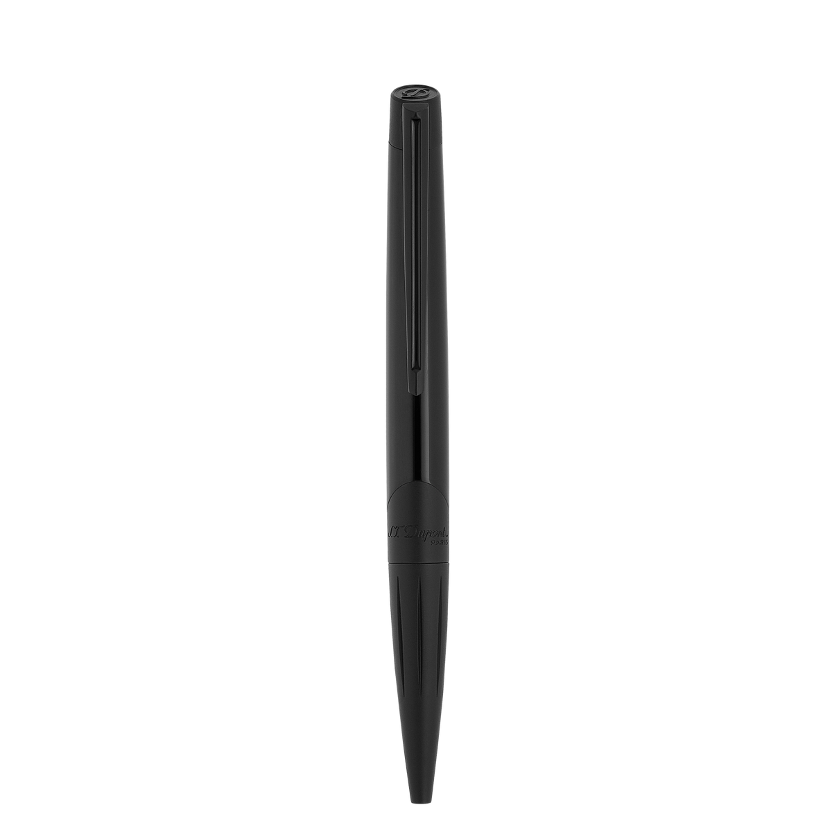 Stylo Bille Defi Millenium Laque Noire Brillante Et Noir Mat - S.T.Dupont - vue 3