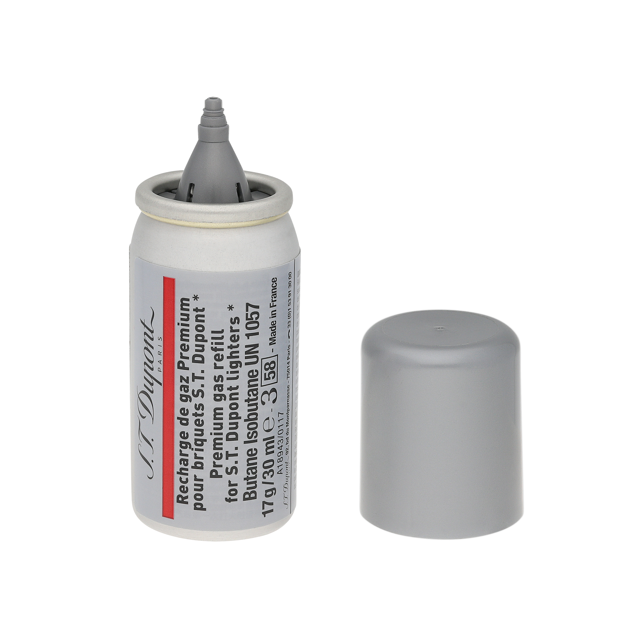 S.T. Dupont Recharge De Gaz Pour Briquet Rouge - S.T.Dupont - vue 2