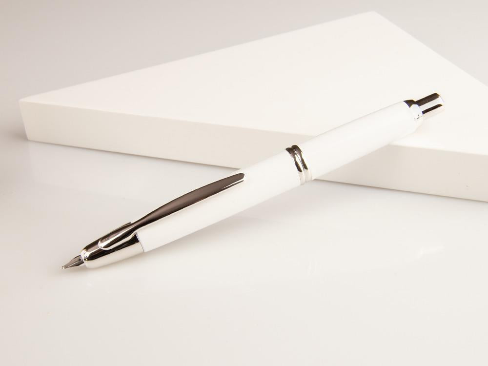 Pilot Capless Blanc et Or (Medium) - vue 2