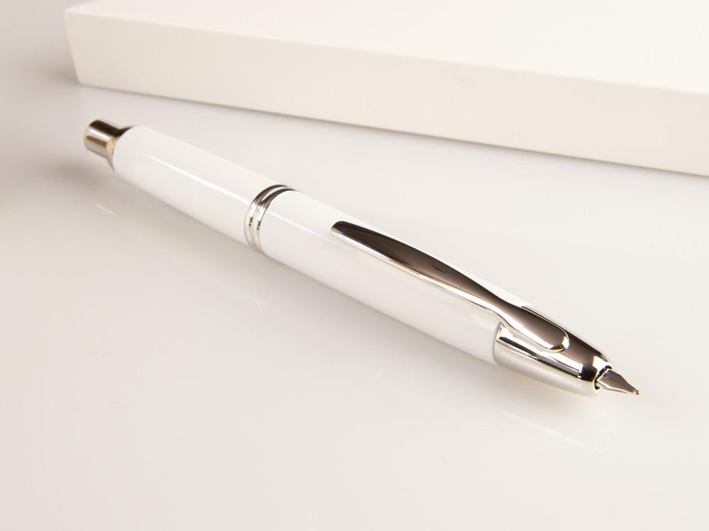 Pilot Capless Blanc et Or (Medium) - vue 4