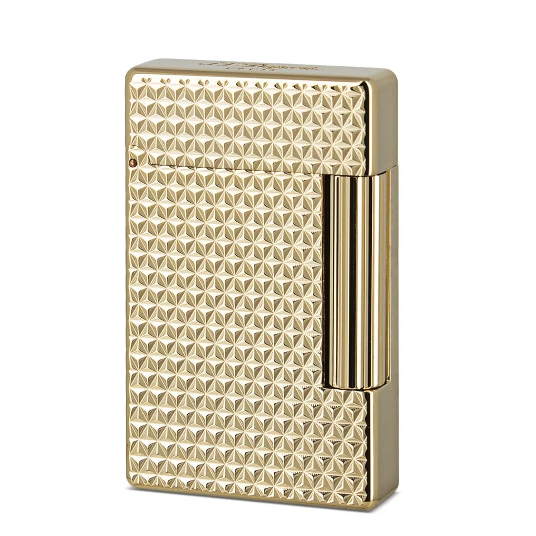 S.T. Dupont Briquet Initial Pointes de Diamant Or - S.T.Dupont