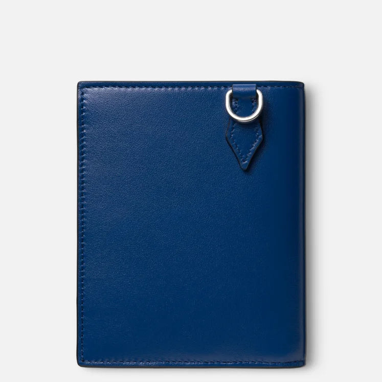 Montblanc Meisterstück Compact Portefeuille 6cc Noir/Bleu