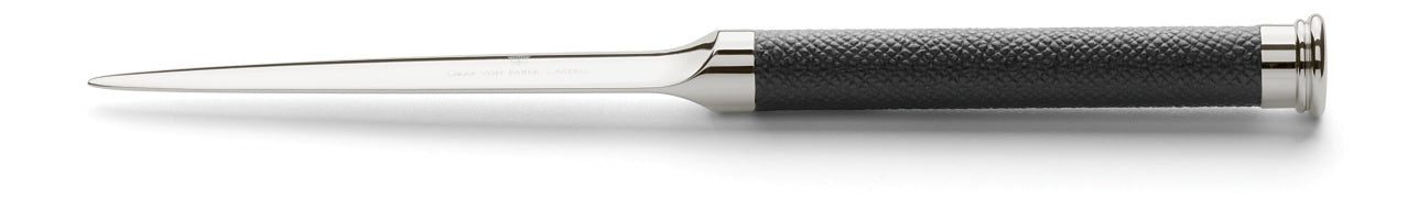 Graf von Faber Castell-Coupe-papier, finition cuir grainé, noir - Graf von Faber-Castell - vue 3