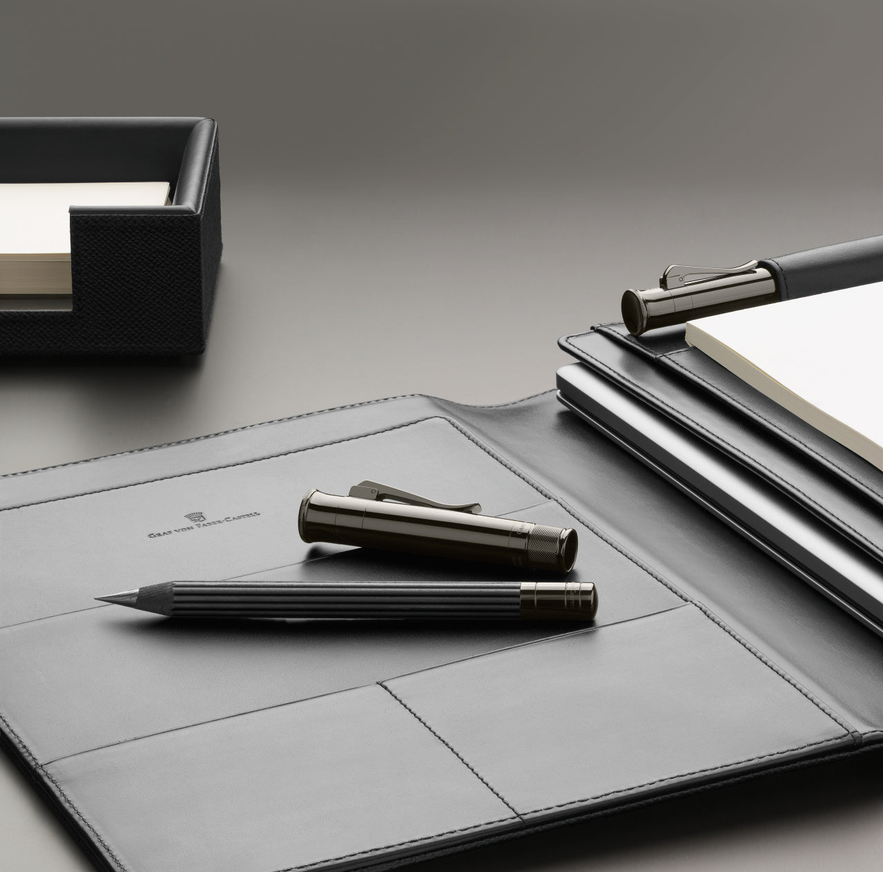 Graf von Faber Castell-Support bloc-notes Pure Elégance, noir - Graf von Faber-Castell - vue 3