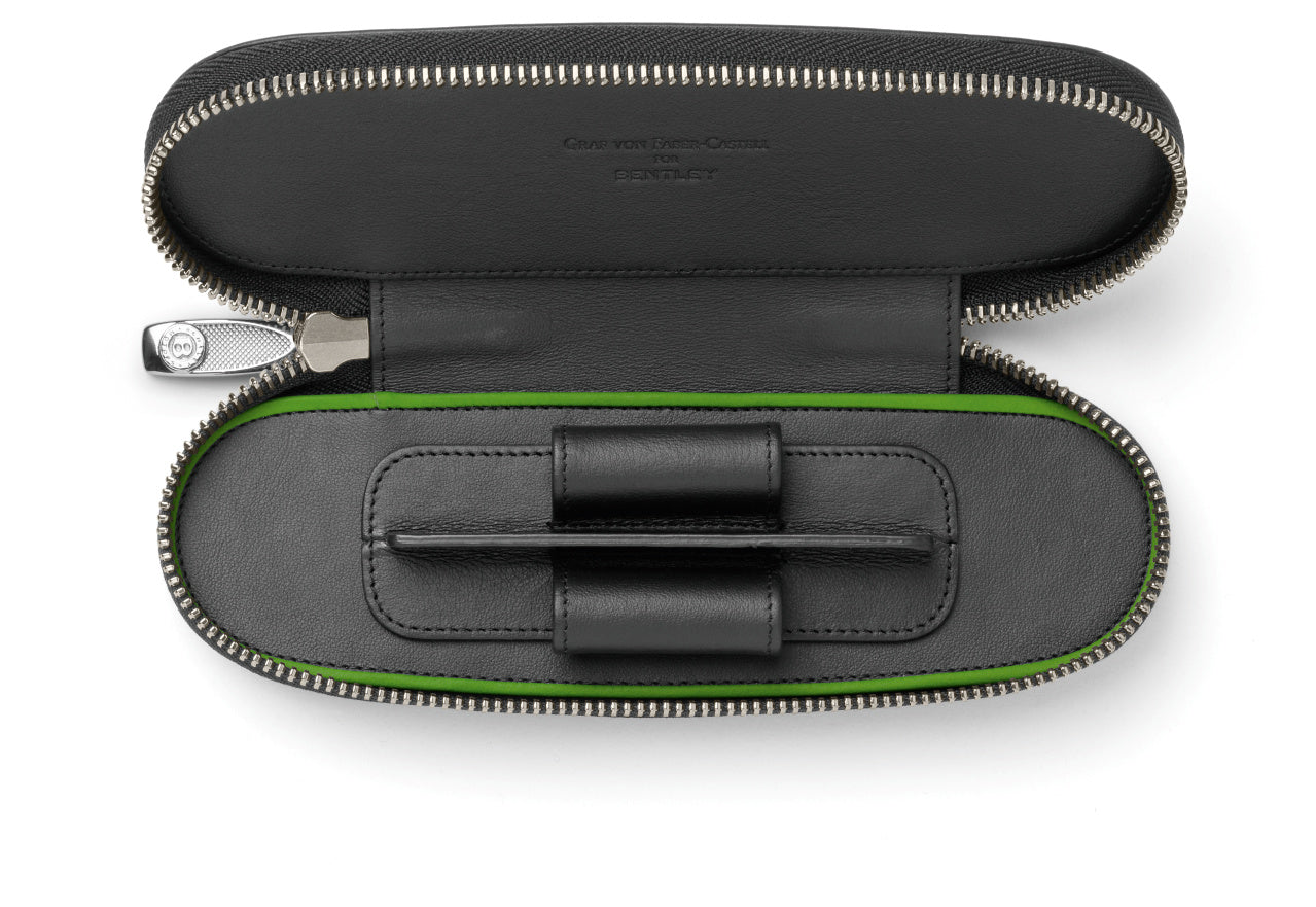 Graf von Faber Castell-Etui à rabat for Bentley, noir - Graf von Faber-Castell
