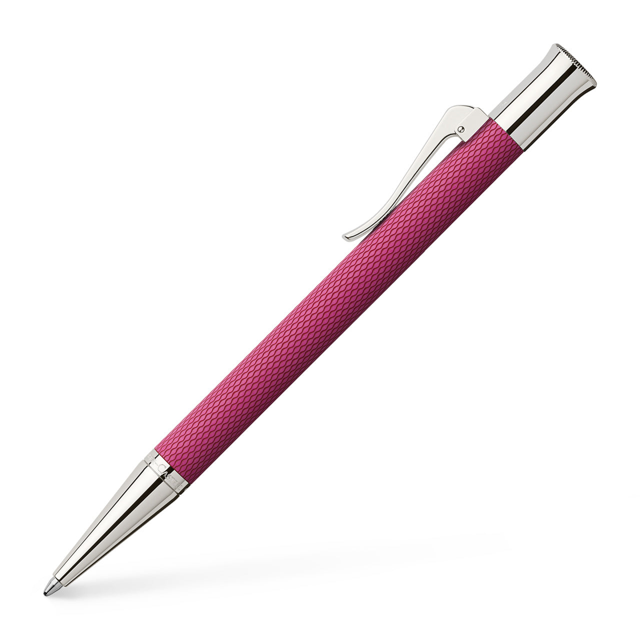 Graf von Faber Castell-Stylo-bille Guilloché, rose - Graf von Faber-Castell