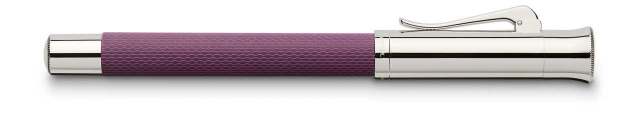 Graf von Faber Castell- Stylo-plume Guilloché, violet, M - Graf von Faber-Castell - vue 3