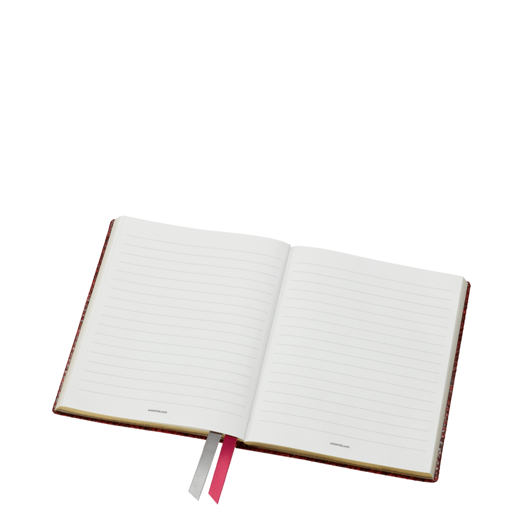 montblanc-carnet-146-impression-python-rouge-cayenne