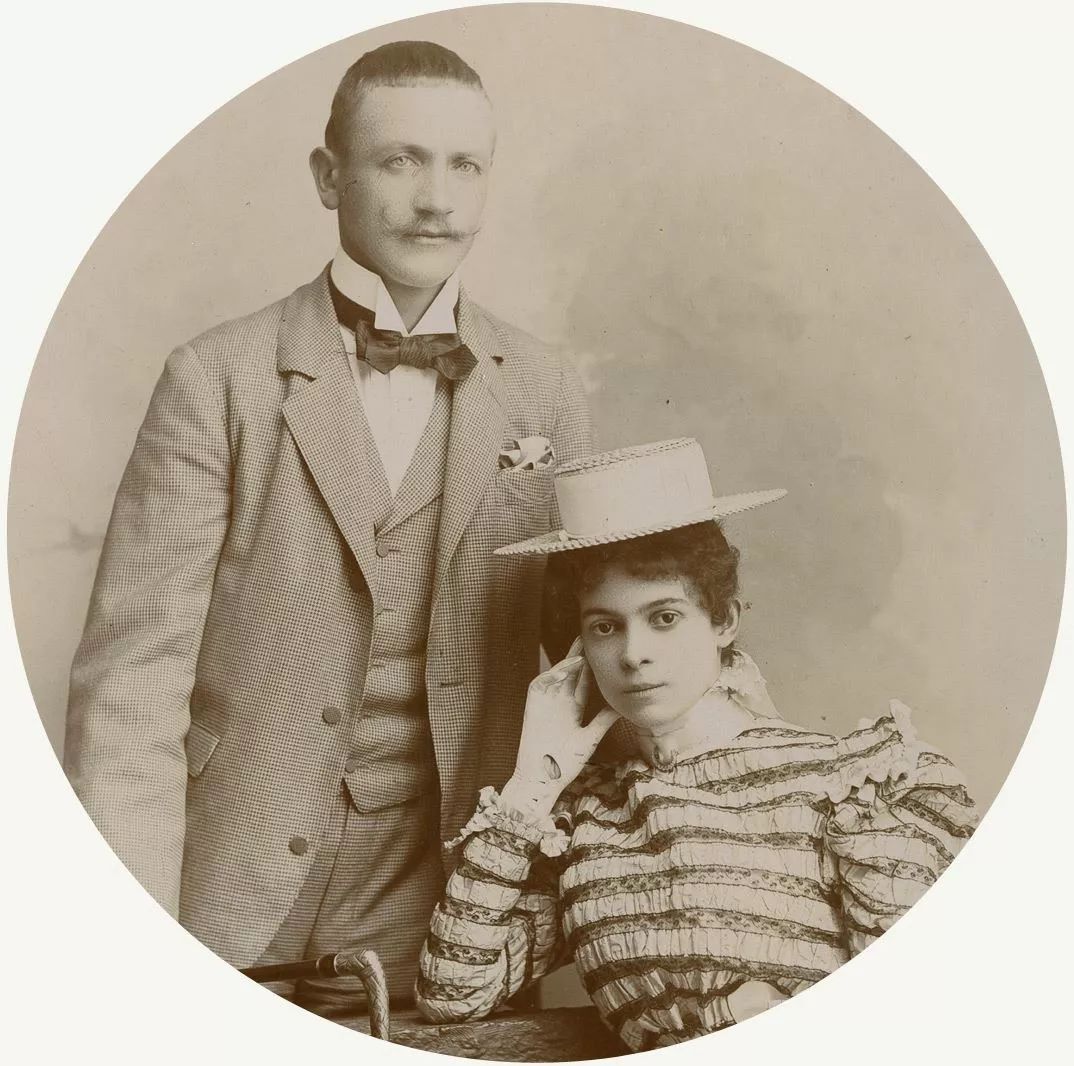une famille de plumes très historique. Vers 1900,