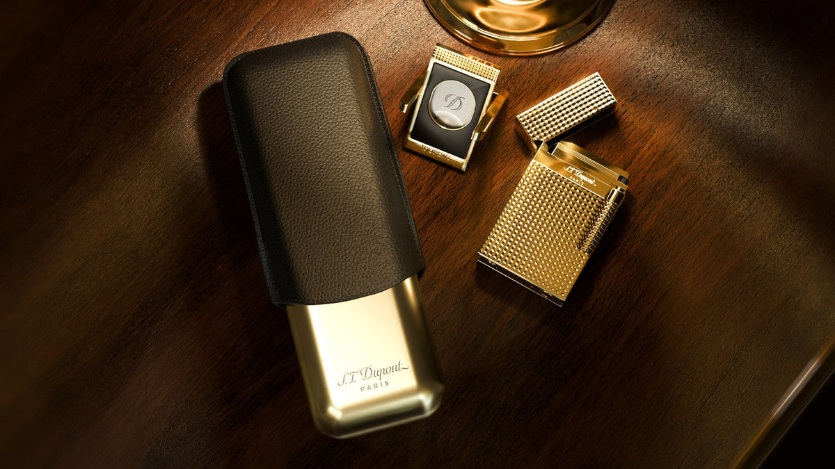S.T. Dupont — briquet, stylo et boutons de manchette
