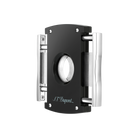 S.T. Dupont Coupe-Cigare Maxijet Noir Effet Poinçonné et Chrome - S.T.Dupont - vue 4