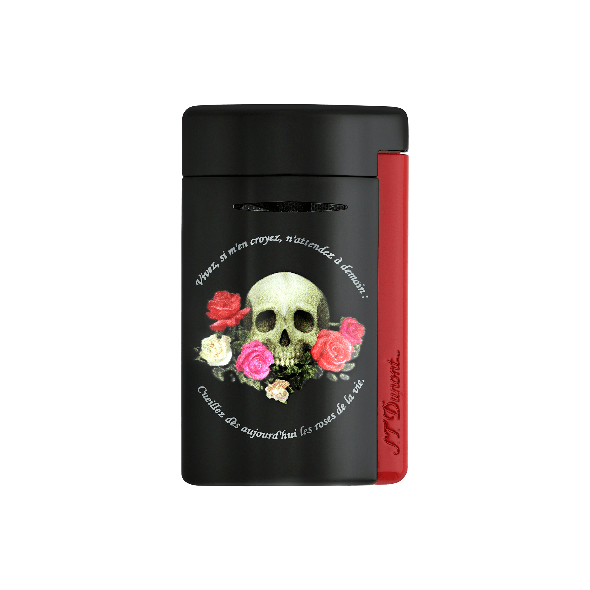 S.T. Dupont Briquet Minijet Memento Mori Skulls et Roses - S.T.Dupont