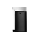 S.T. Dupont Briquet Slim 7 Noir Mat Et Finition Chrome Brosse - S.T.Dupont - vue 3