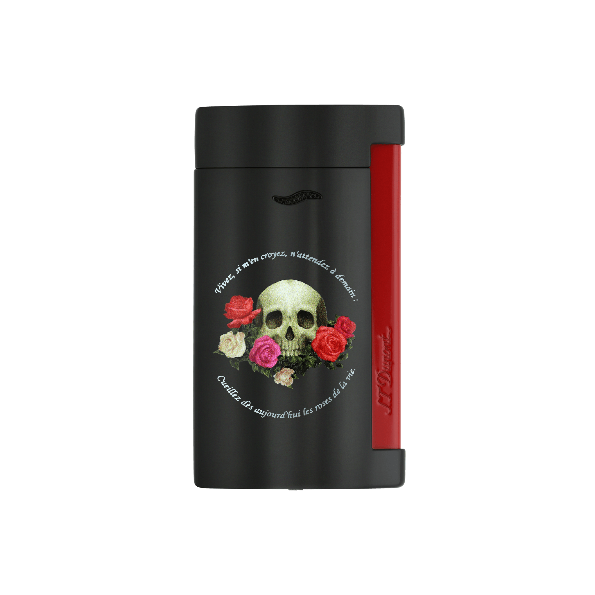 S.T. Dupont Briquet Slim 7 Chrome Memento Mori - S.T.Dupont