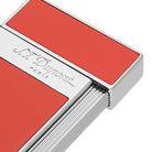S.T. Dupont Briquet Slimmy Laque Corail Et Chrome - S.T.Dupont - vue 2