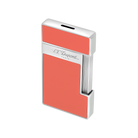S.T. Dupont Briquet Slimmy Laque Corail Et Chrome - S.T.Dupont - vue 4