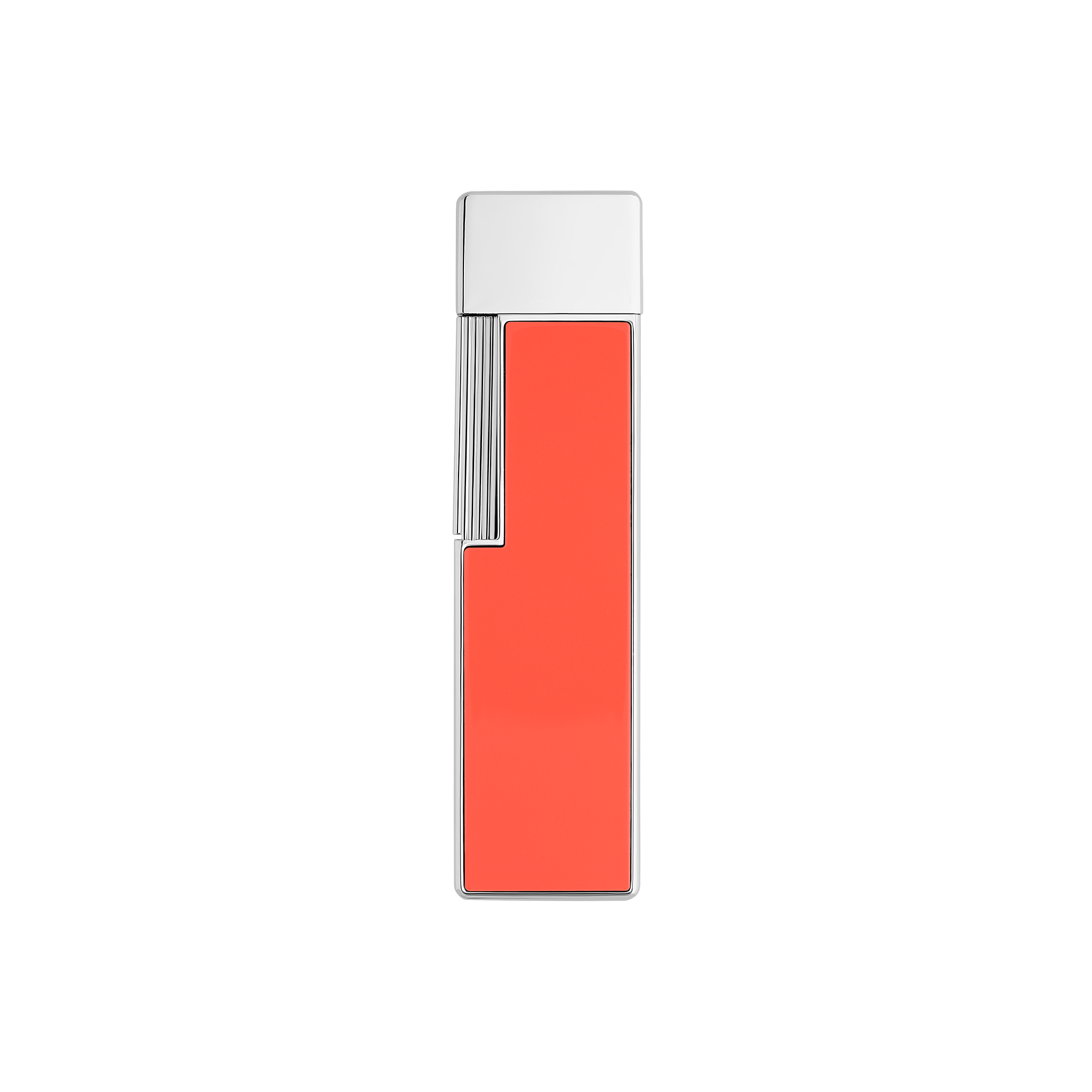 S.T. Dupont Briquet Twiggy Laque Corail Et Chrome - S.T.Dupont - vue 3