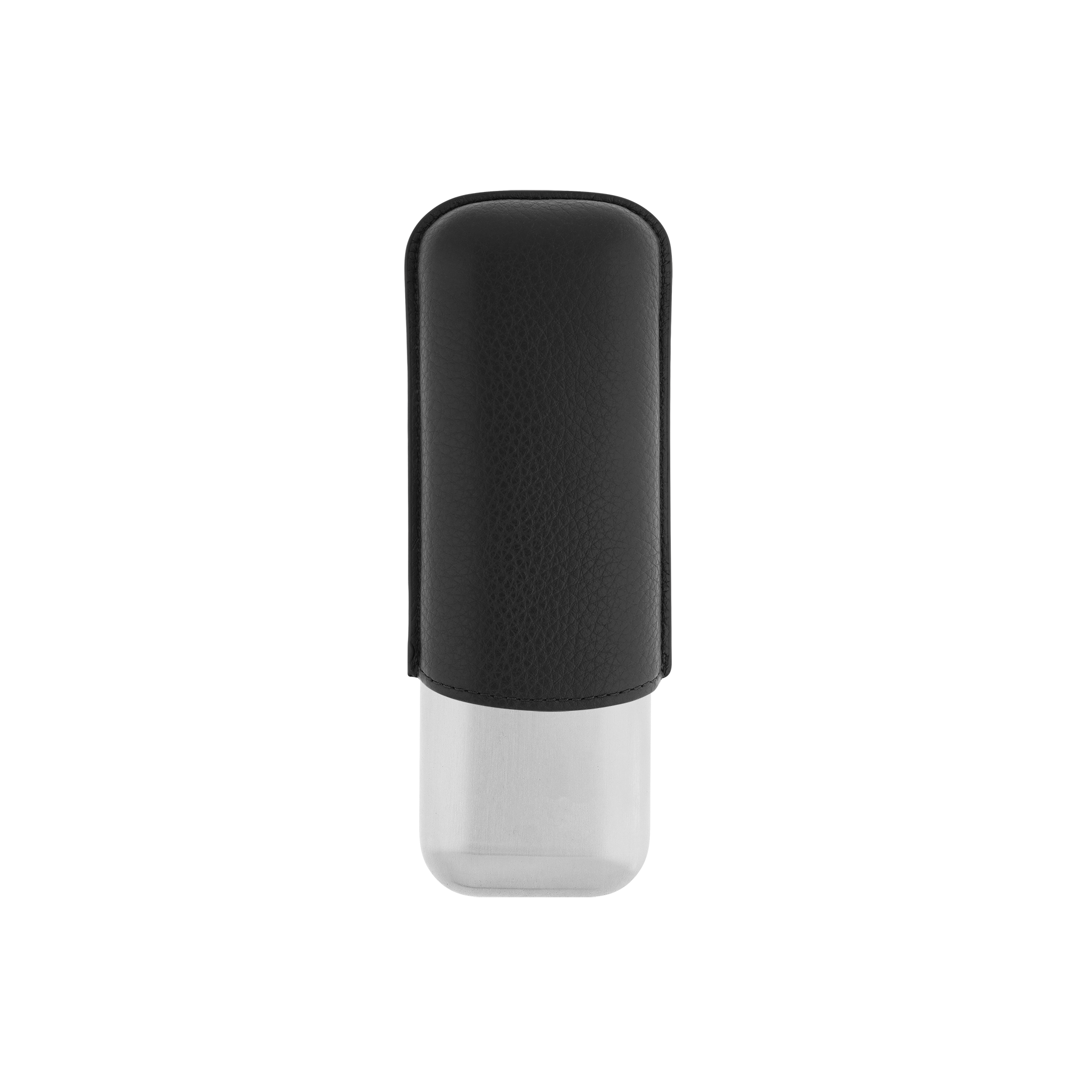 Etui Double Cigares Noir Graine Chrome - S.T.Dupont - vue 2