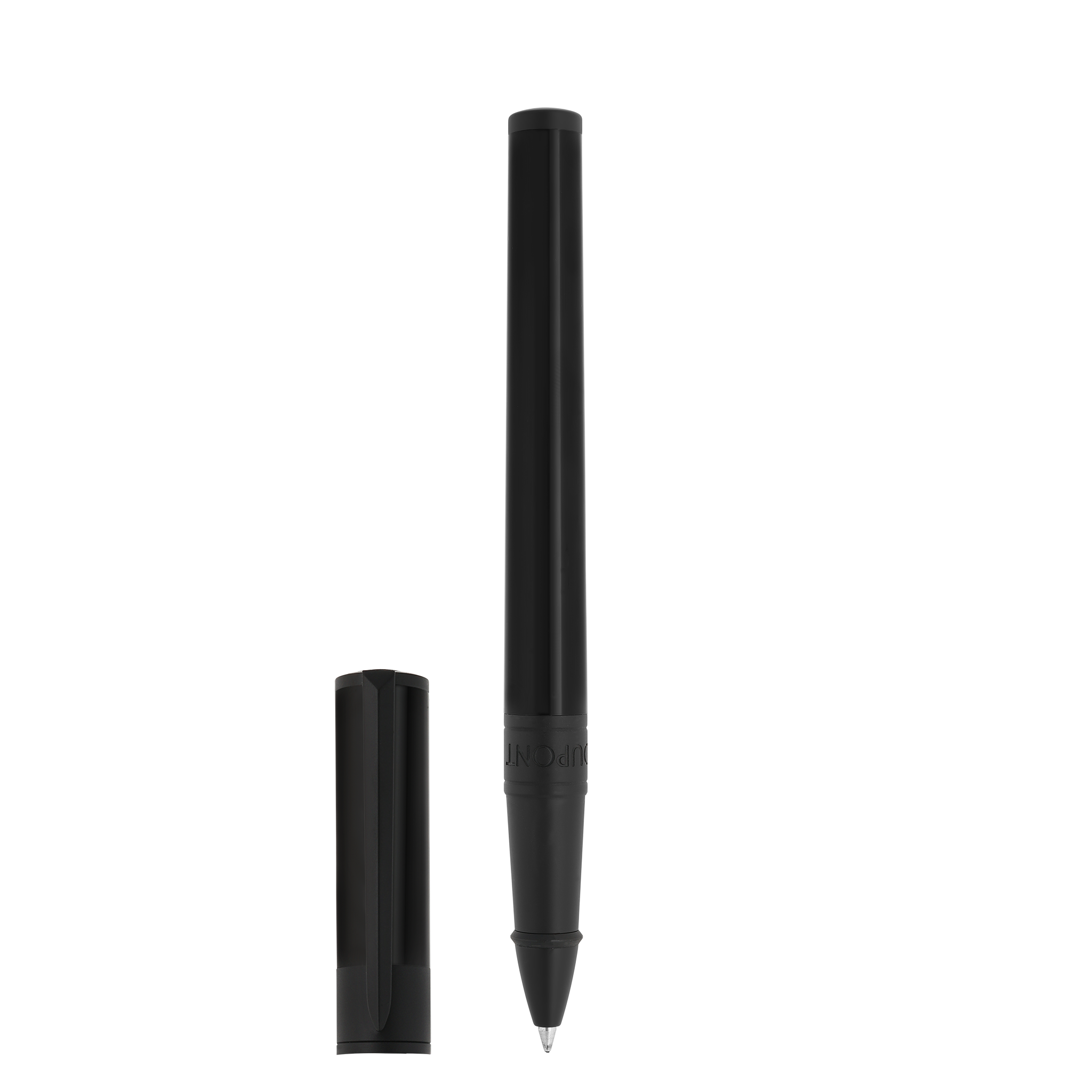 S.T. Dupont Stylo Roller D-Initial Noir Mat et Noir - S.T.Dupont - vue 3