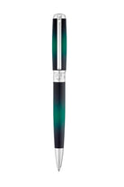 S.T. Dupont Stylo Roller Line D Medium Sunburst Vert et Or - S.T.Dupont