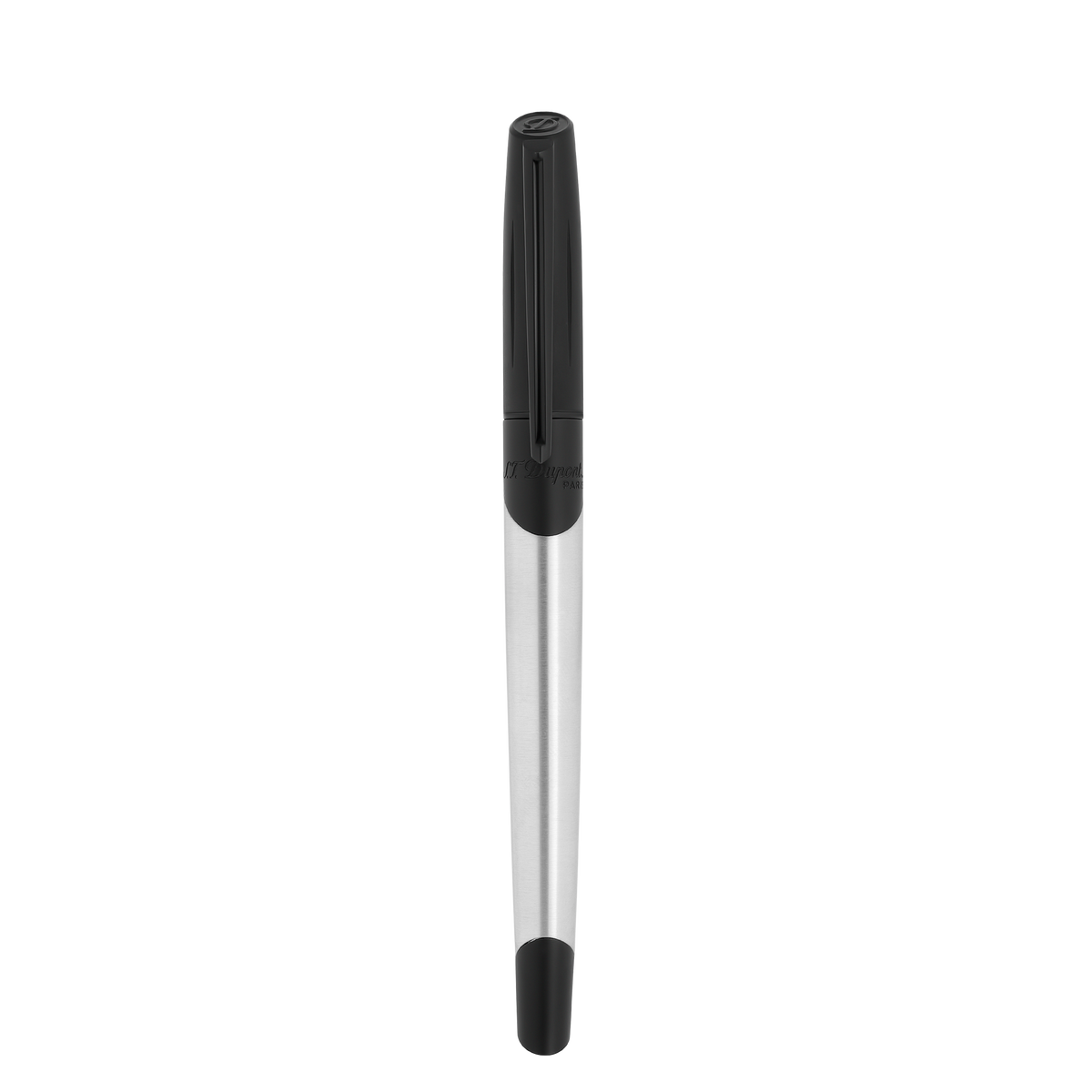 Stylo Roller Defi Millenium Chrome Brosse Et Noir Mat - S.T.Dupont - vue 3