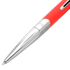 S.T. Dupont Stylo Bille Argente Et Rouge Mat - S.T.Dupont - vue 2