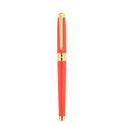 Stylo Roller Line D Eternity Medium Corail Et Or - S.T.Dupont