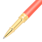 Stylo Roller Line D Eternity Medium Corail Et Or - S.T.Dupont - vue 2