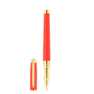 Stylo Roller Line D Eternity Medium Corail Et Or - S.T.Dupont - vue 3