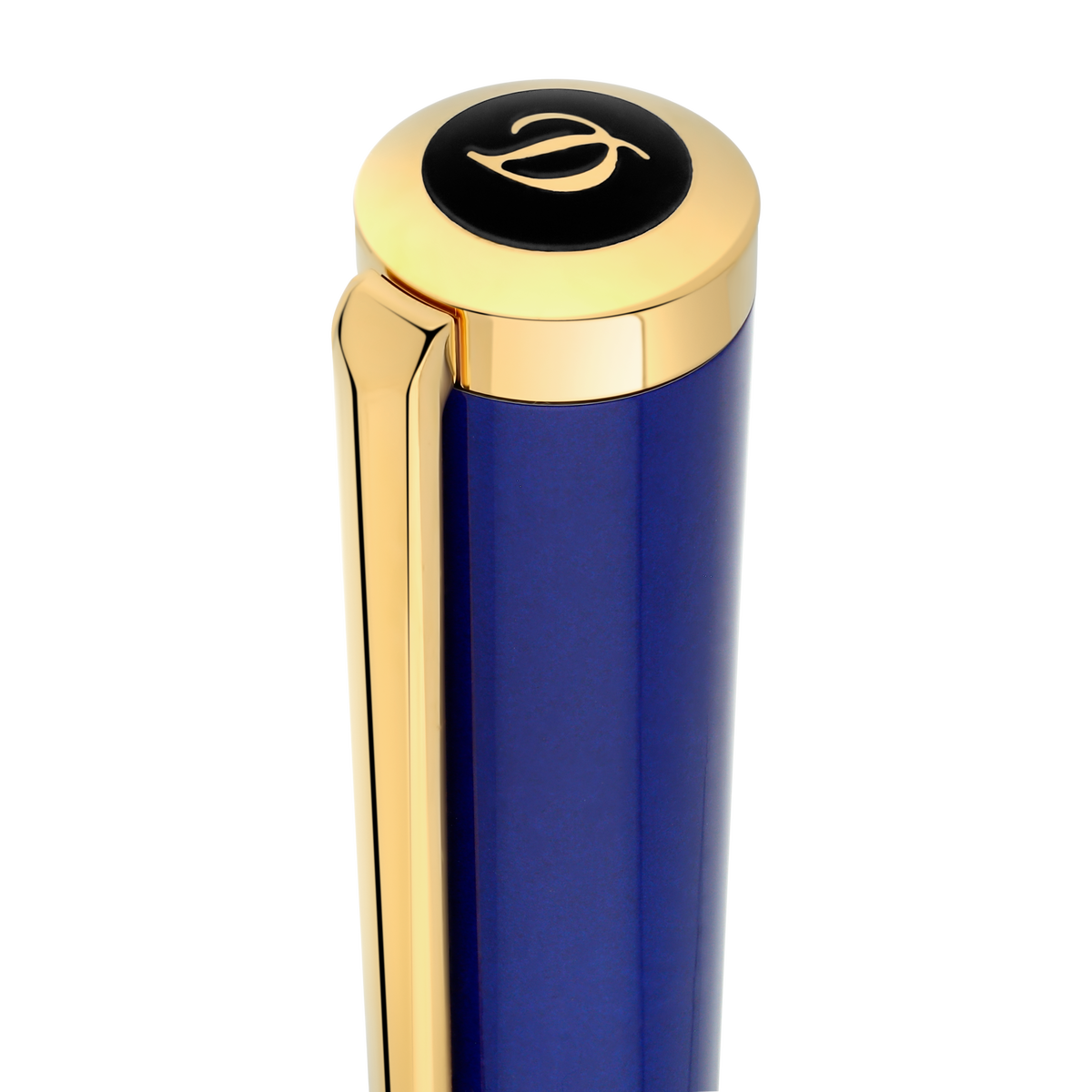 Stylo Bille Liberte Bleu Et Dore - S.T.Dupont - vue 4