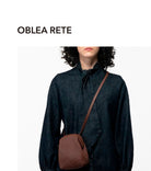 Oblea - Rete Leather Handbag - CYEDRA