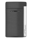 S.T. Dupont Briquet Maxijet Gris Mat et Chrome Brossé - S.T.Dupont