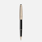 Rollerball Meisterstück Doué Geometry revêtu d'or signature Classique - Montblanc