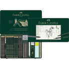 Faber Castell Set de crayons Pitt Graphite, boîte métal de 26 pièces - vue 2