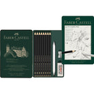 Faber Castell Set de crayons Pitt Graphite Matt, boîte métal de 11 pièces - vue 2