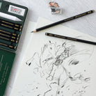 Faber Castell Set de crayons Pitt Graphite Matt, boîte métal de 11 pièces - vue 5