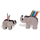 Graf von Faber Castell-Pot à stylos éléphant moyen, Gris  SKU:118726 - Graf von Faber-Castell - vue 3
