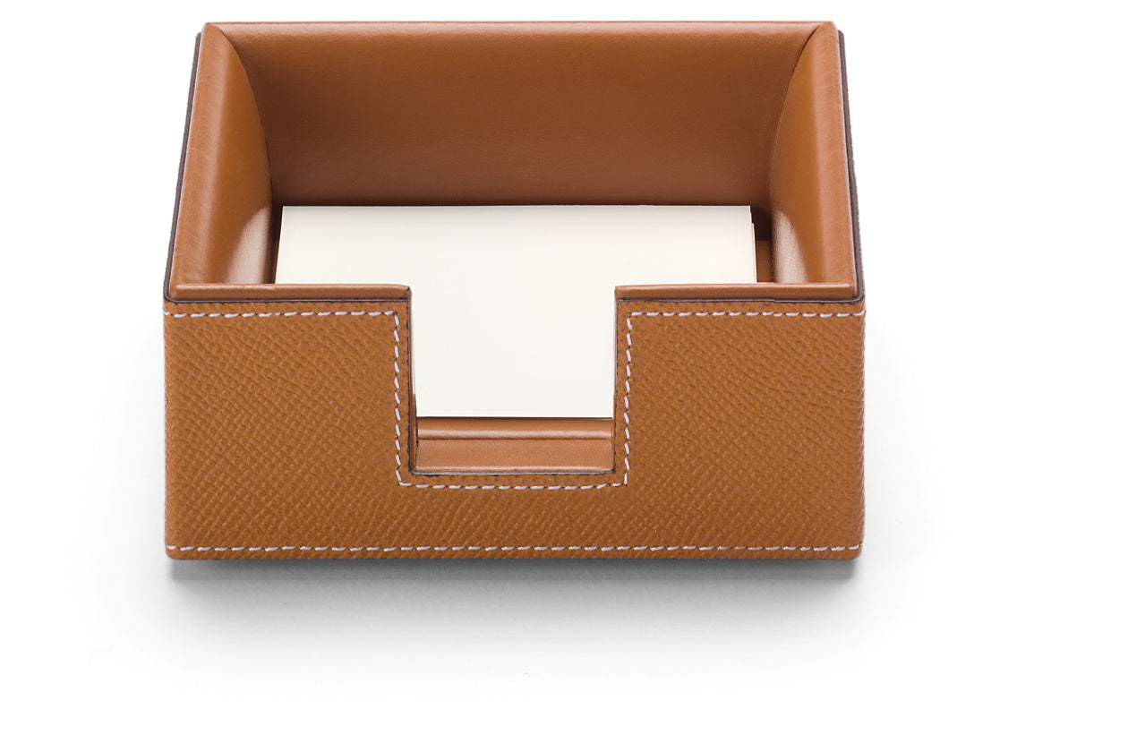 Graf von Faber Castell-Support bloc-notes Pure Elegance, cognac - Graf von Faber-Castell