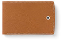 Graf von Faber Castell-Petit porte-cartes de crédit format paysage, grainé cognac
