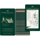 Faber Castell "Crayons graphite Castell 9000, set ""Art"" de 12" - vue 5