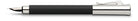 Graf von Faber Castell-Stylo-plume   Tamitio, noir, M - Graf von Faber-Castell - vue 3