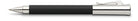 Graf von Faber Castell-Stylo roller Tamitio Noir - - Graf von Faber-Castell - vue 3