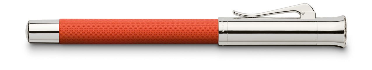Graf von Faber Castell-Stylo-plume  Guilloché, orange, M - Graf von Faber-Castell - vue 2