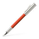 Graf von Faber Castell-Stylo-plume  Guilloché, orange, M - Graf von Faber-Castell