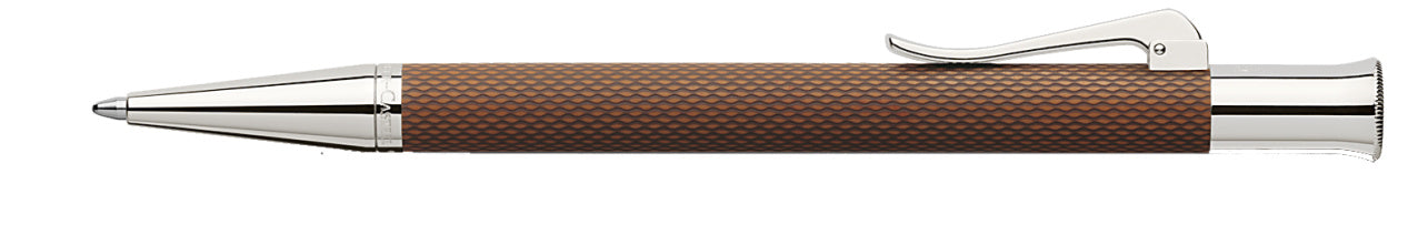 Graf von Faber Castell-Stylo-bille Guilloché, cognac - Graf von Faber-Castell - vue 2